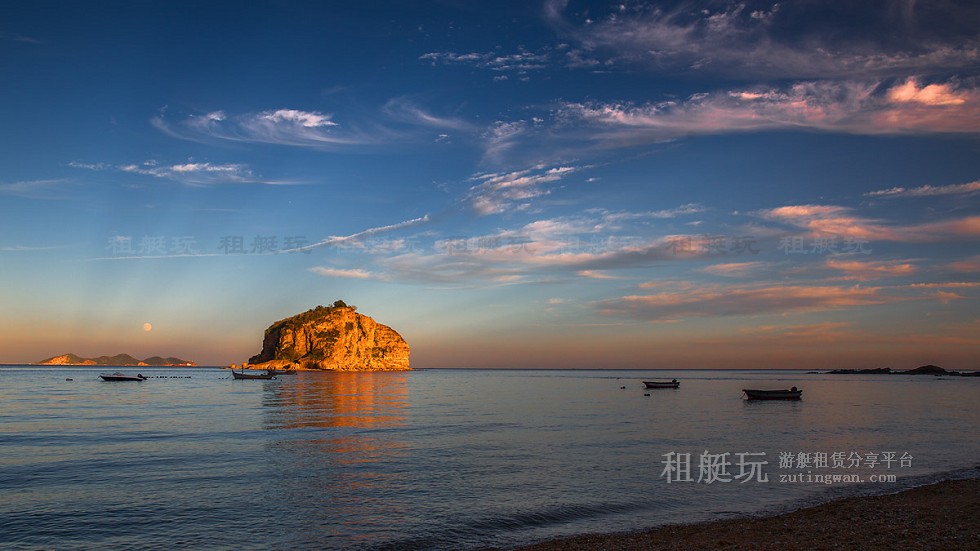 大連星海灣游艇碼頭→棒棰島→大連星海灣游艇碼頭 大連星海灣游艇碼頭→棒棰島→大連星海灣游艇碼頭