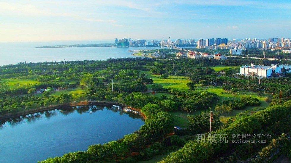 新埠島國際游艇碼頭→白沙門公園→世紀大橋→萬綠園→秀英港→西海岸會展中心 新埠島國際游艇碼頭→白沙門公園→世紀大橋→萬綠園→秀英港→西海岸會展中心